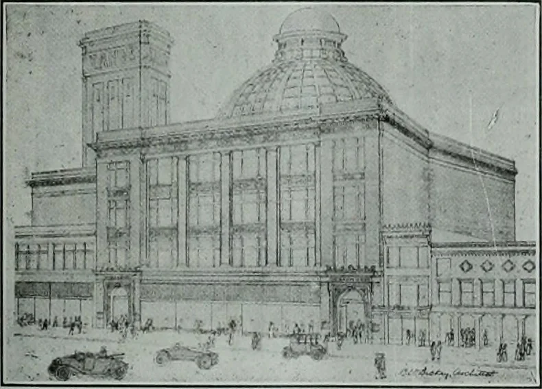 An illustration from Building and industrial news, 1914, leaf 550