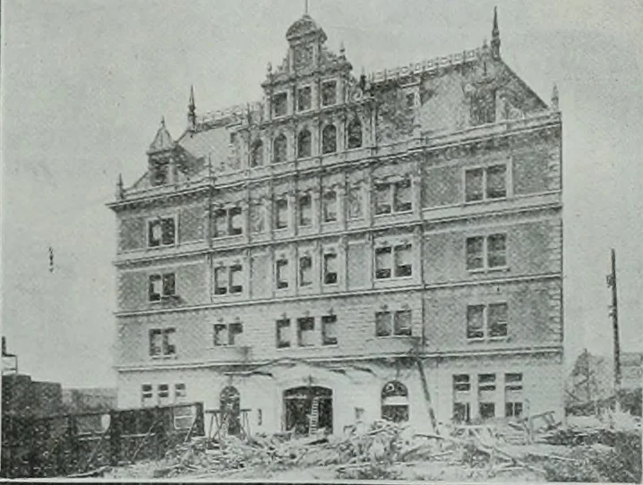 An illustration from Building and industrial news, 1914, leaf 64