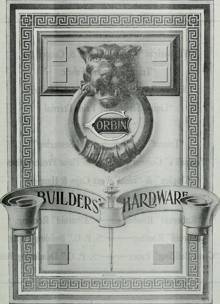 An illustration from Building and industrial news, 1914, leaf 666