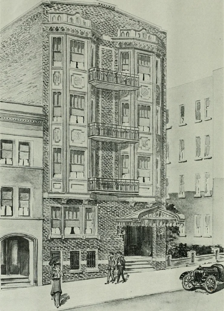 An illustration from Building and industrial news, 1914, leaf 461