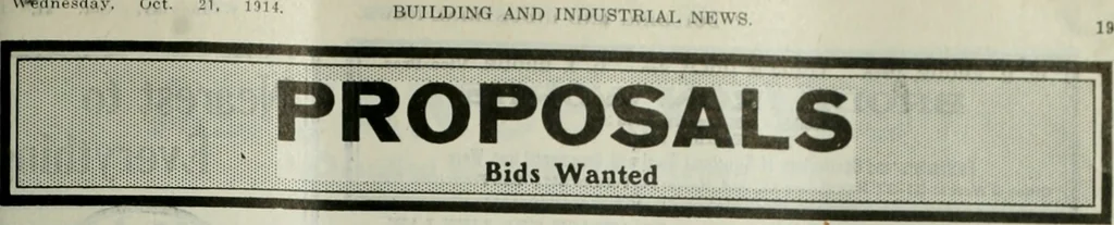 An illustration from Building and industrial news, 1914, leaf 638