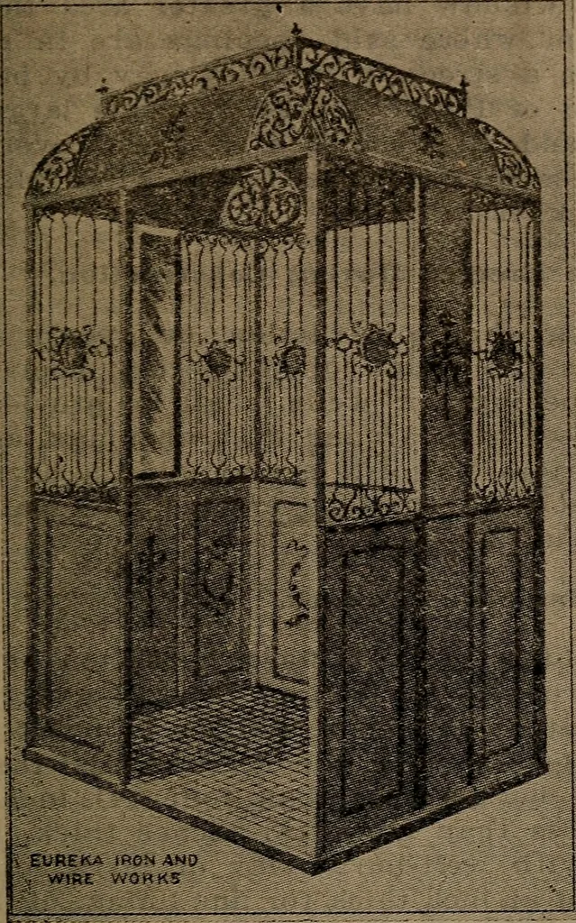An illustration from The building law and the plumbing law of the City and County of San Francisco : the State Tenement House Act and Ordinance no. 746, Regulating the construction of buildings used as automobile garages, 1910, 1910, leaf 146