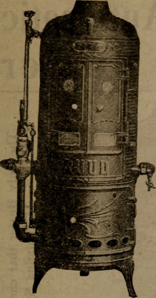 An illustration from The building law and the plumbing law of the City and County of San Francisco : the State Tenement House Act and Ordinance no. 746, Regulating the construction of buildings used as automobile garages, 1910, 1910, leaf 158