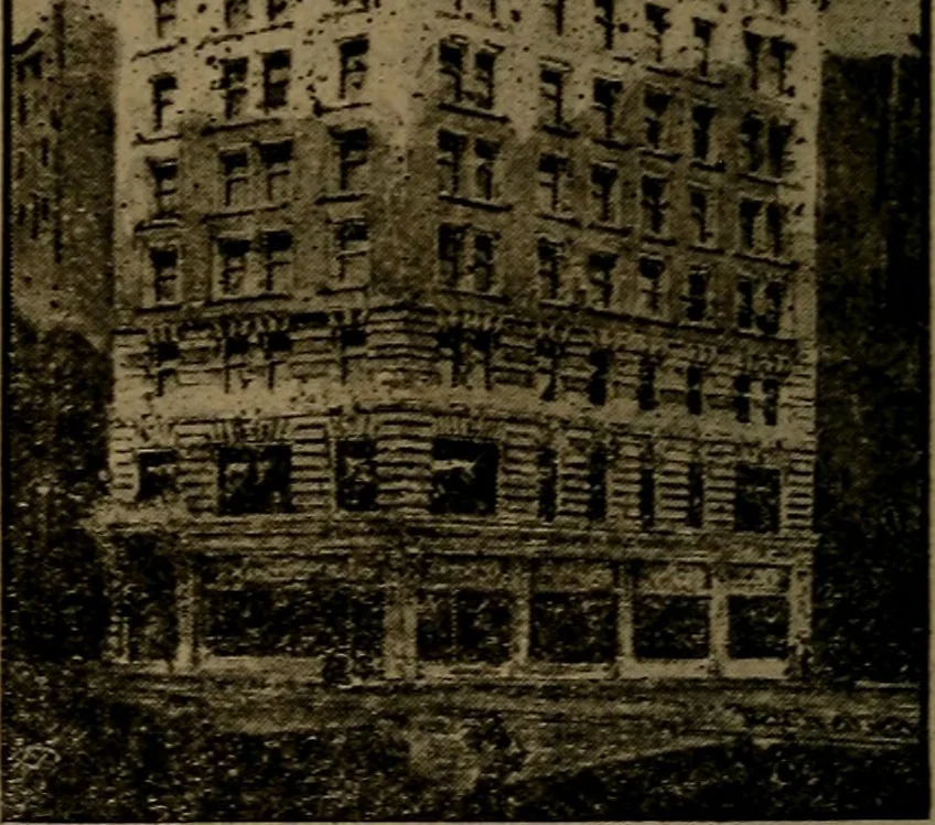 An illustration from The building law and the plumbing law of the City and County of San Francisco : the State Tenement House Act and Ordinance no. 746, Regulating the construction of buildings used as automobile garages, 1910, 1910, leaf 263