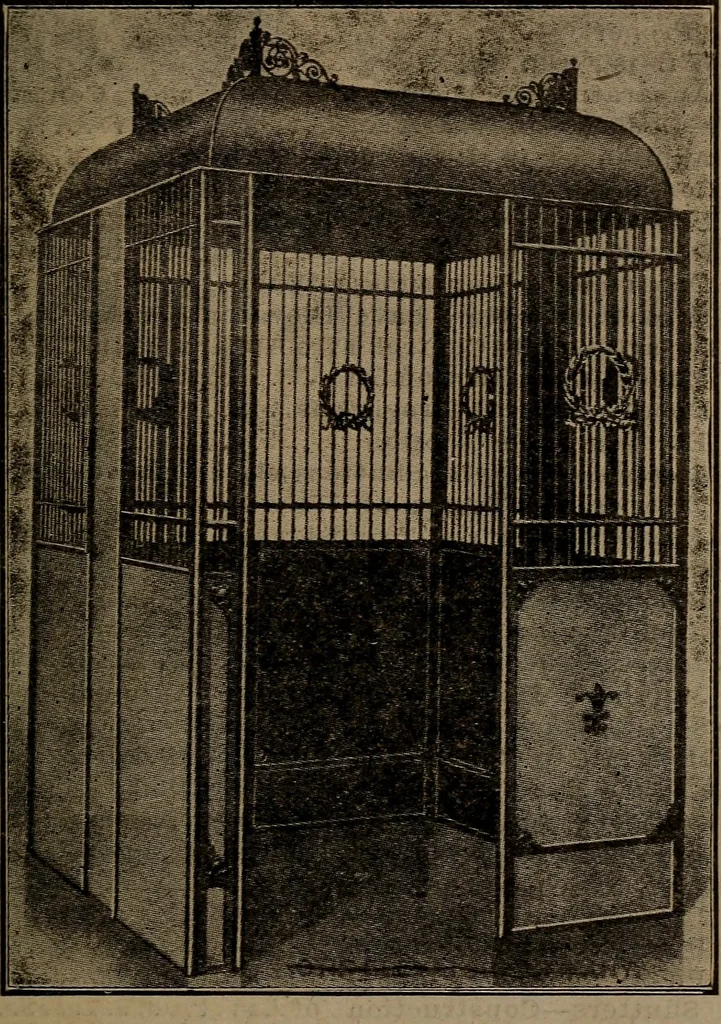An illustration from The building law and the plumbing law of the City and County of San Francisco : the State Tenement House Act and Ordinance no. 746, Regulating the construction of buildings used as automobile garages, 1910, 1910, leaf 266