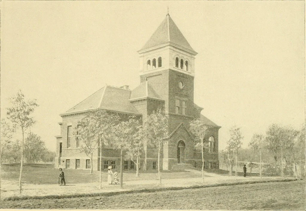 An illustration from Building a nation and where to build ideal American homes, 1891, leaf 20