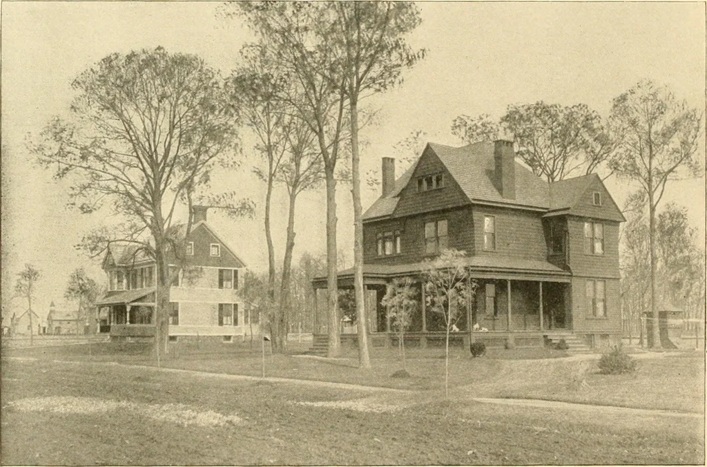 An illustration from Building a nation and where to build ideal American homes, 1891, leaf 21