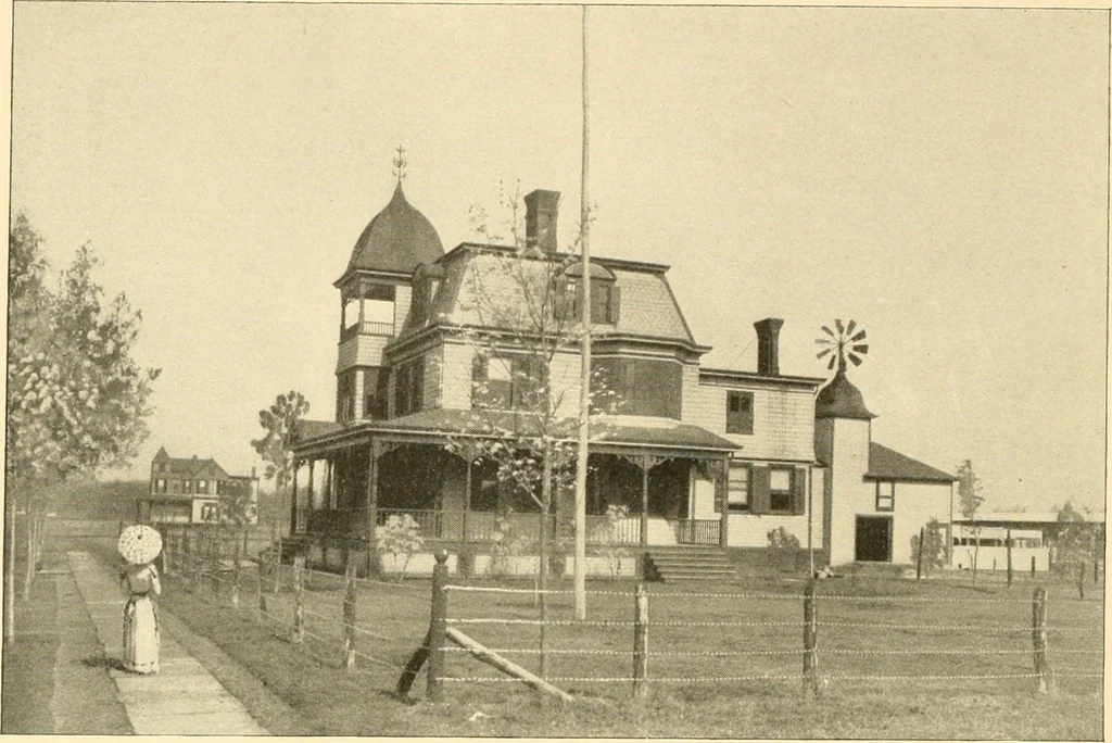 An illustration from Building a nation and where to build ideal American homes, 1891, leaf 21