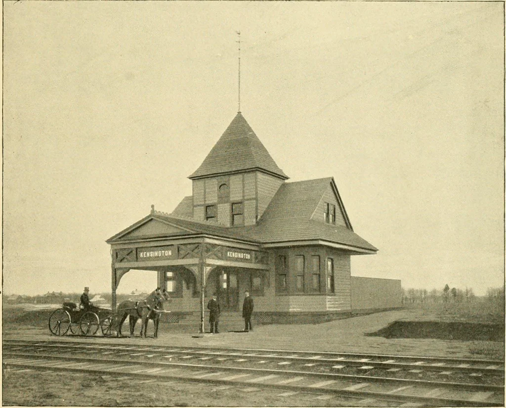 An illustration from Building a nation and where to build ideal American homes, 1891, leaf 24