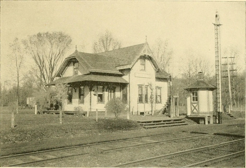 An illustration from Building a nation and where to build ideal American homes, 1891, leaf 34