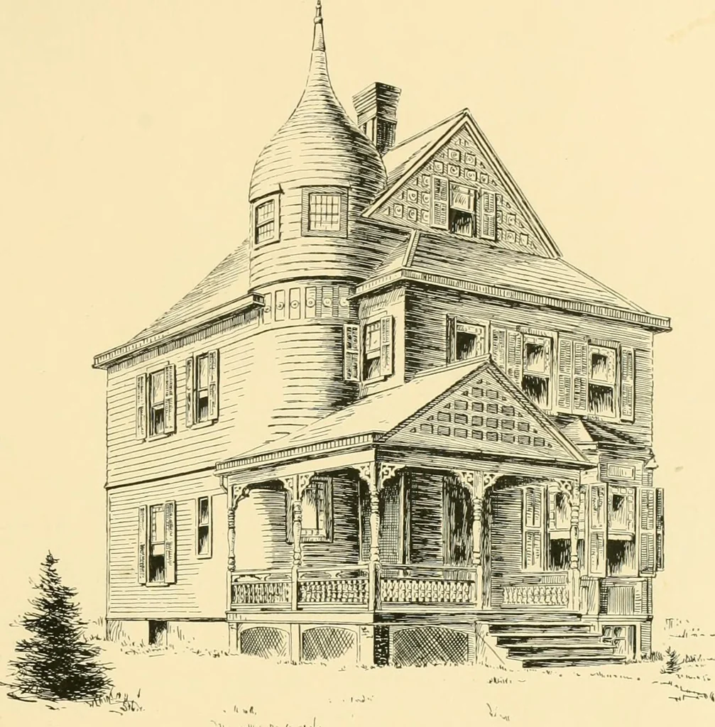 An illustration from Building a nation and where to build ideal American homes, 1891, leaf 40