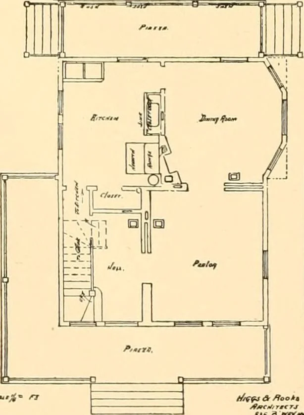 An illustration from Building a nation and where to build ideal American homes, 1891, leaf 41