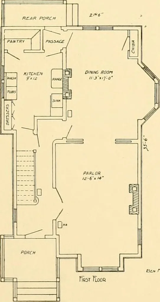 An illustration from Building a nation and where to build ideal American homes, 1891, leaf 42