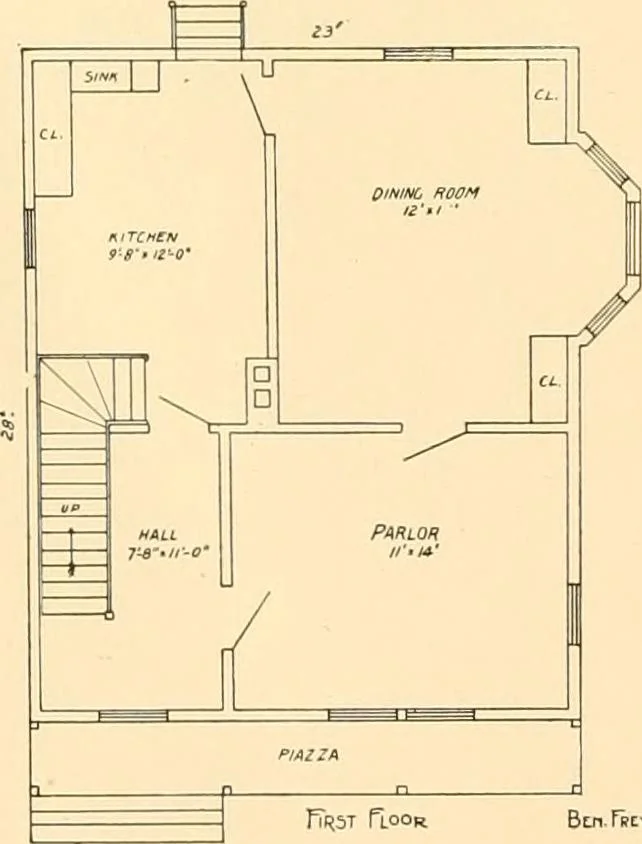 An illustration from Building a nation and where to build ideal American homes, 1891, leaf 45