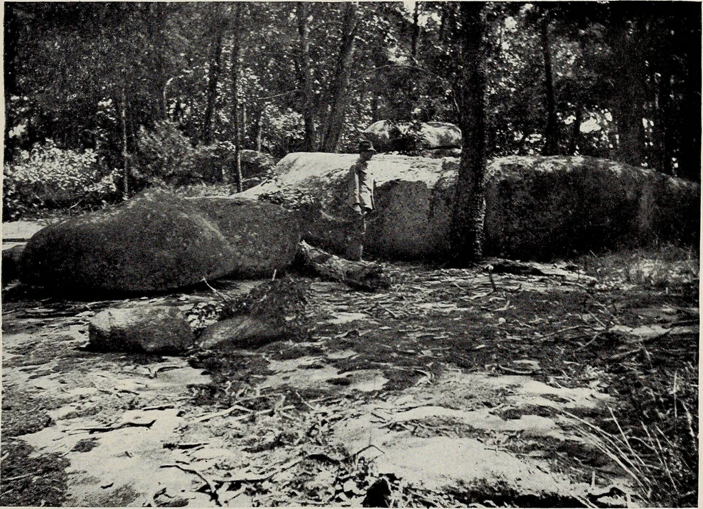 An illustration from The building and ornamental stones of North Carolina, 1906, leaf 144