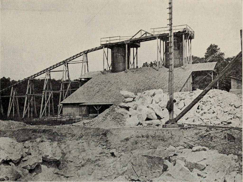 An illustration from The building and ornamental stones of North Carolina, 1906, leaf 294