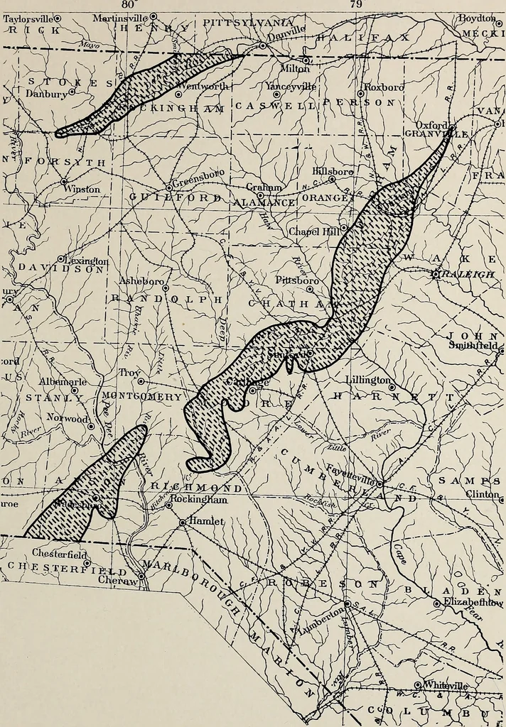 An illustration from The building and ornamental stones of North Carolina, 1906, leaf 306