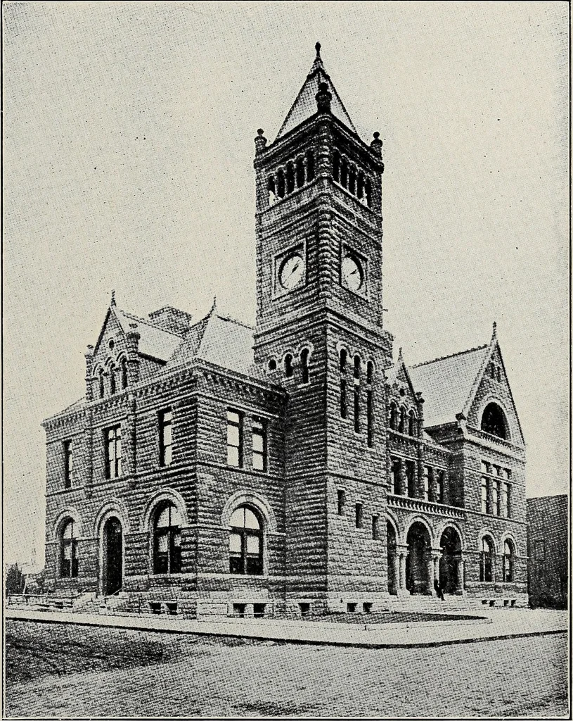 An illustration from The building and ornamental stones of North Carolina, 1906, leaf 318