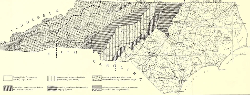 An illustration from The building and ornamental stones of North Carolina, 1906, leaf 46
