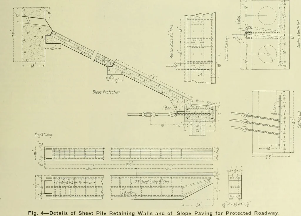 An illustration from Buildings, 1922, leaf 102