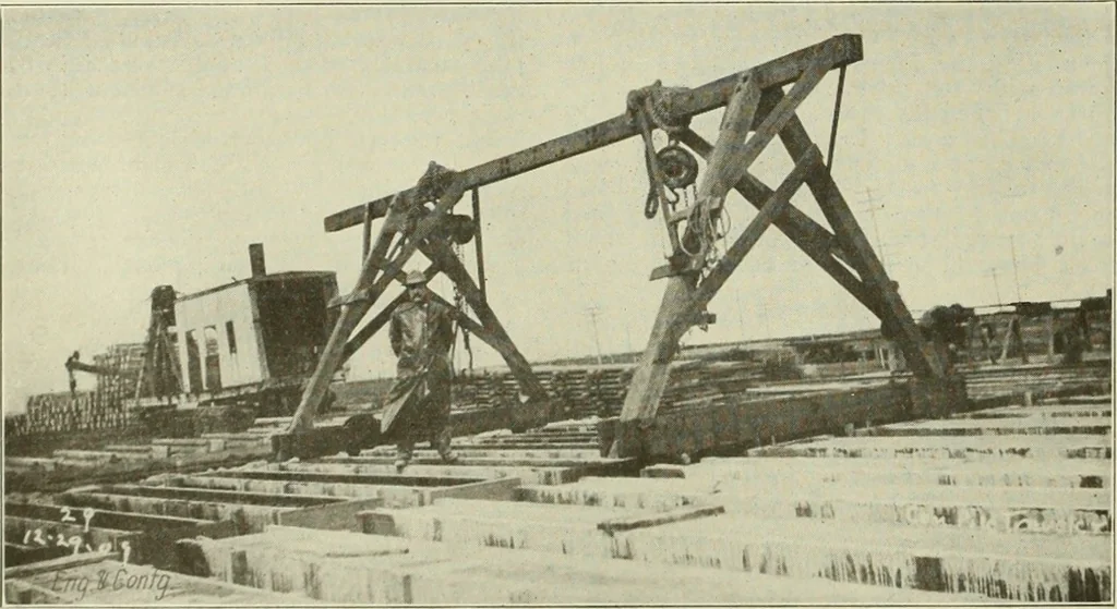 An illustration from Buildings, 1922, leaf 103