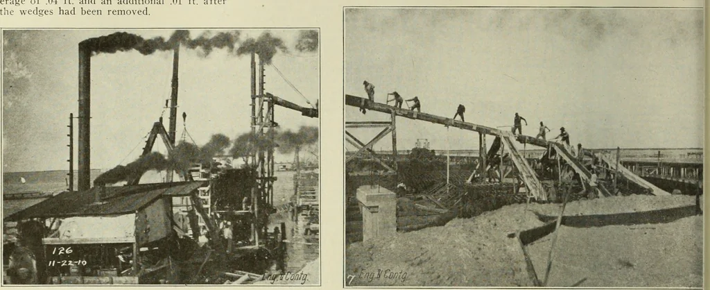 An illustration from Buildings, 1922, leaf 105