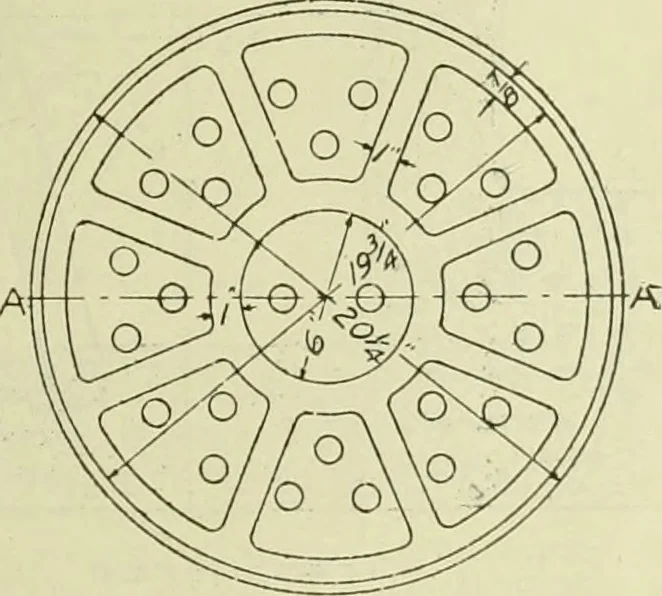 An illustration from Buildings, 1922, leaf 118