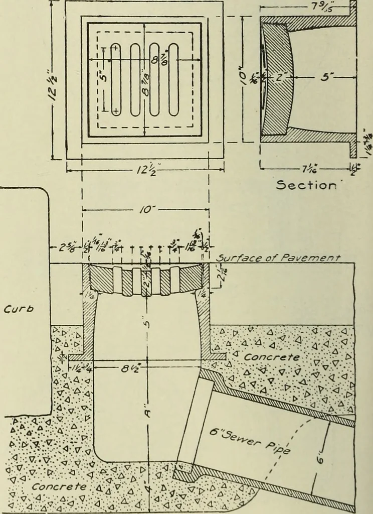 An illustration from Buildings, 1922, leaf 119