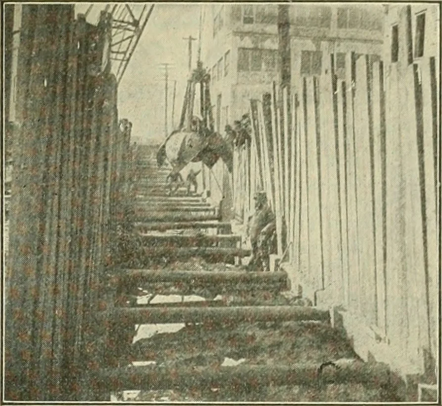 An illustration from Buildings, 1922, leaf 1280