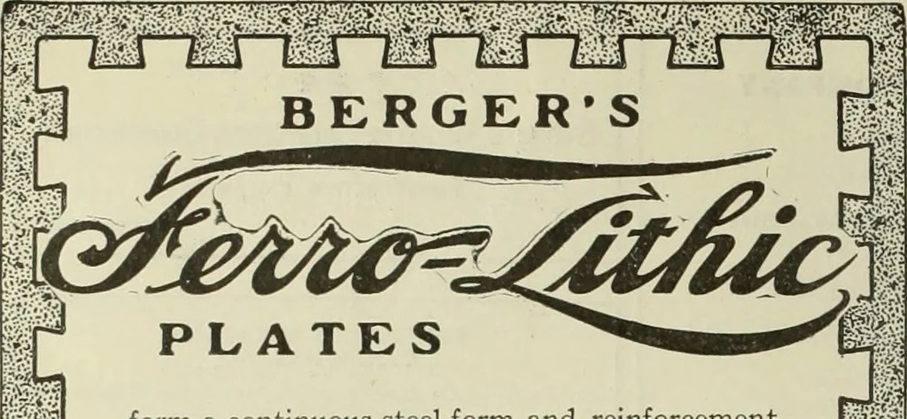 An illustration from Buildings, 1922, leaf 1295