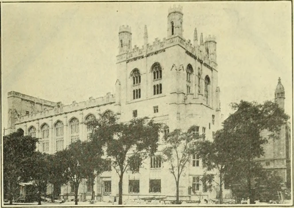 An illustration from Buildings, 1922, leaf 1306
