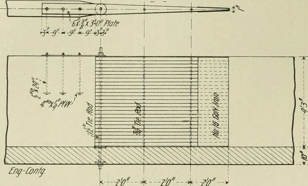 An illustration from Buildings, 1922, leaf 153