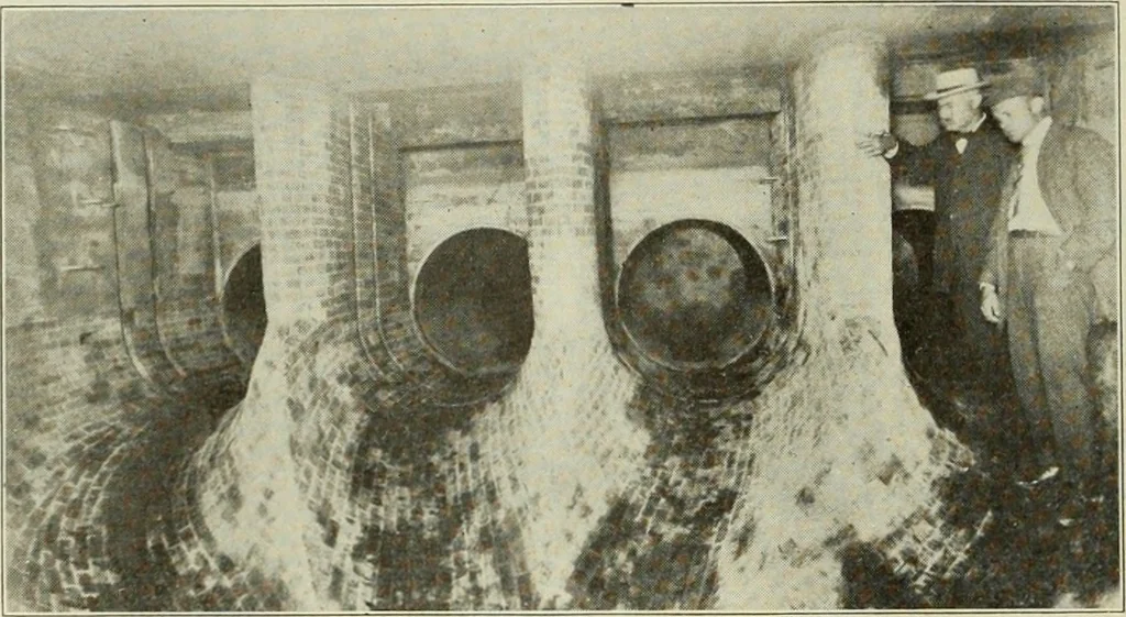 An illustration from Buildings, 1922, leaf 173