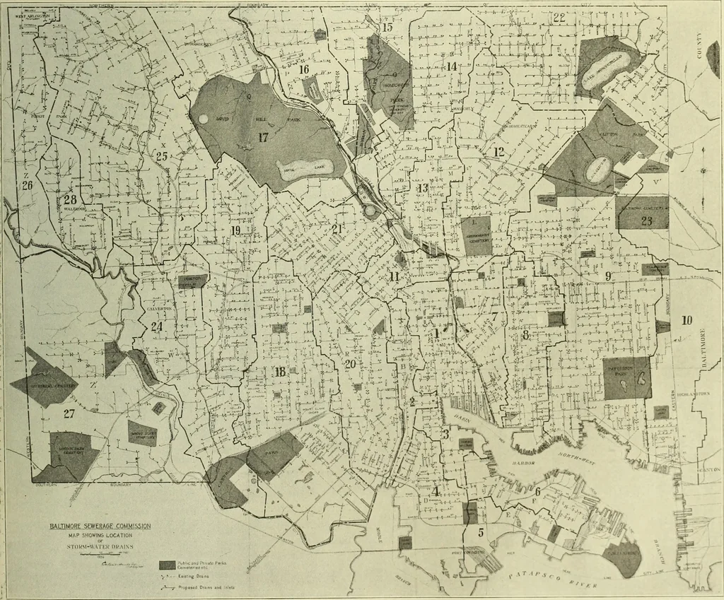 An illustration from Buildings, 1922, leaf 176