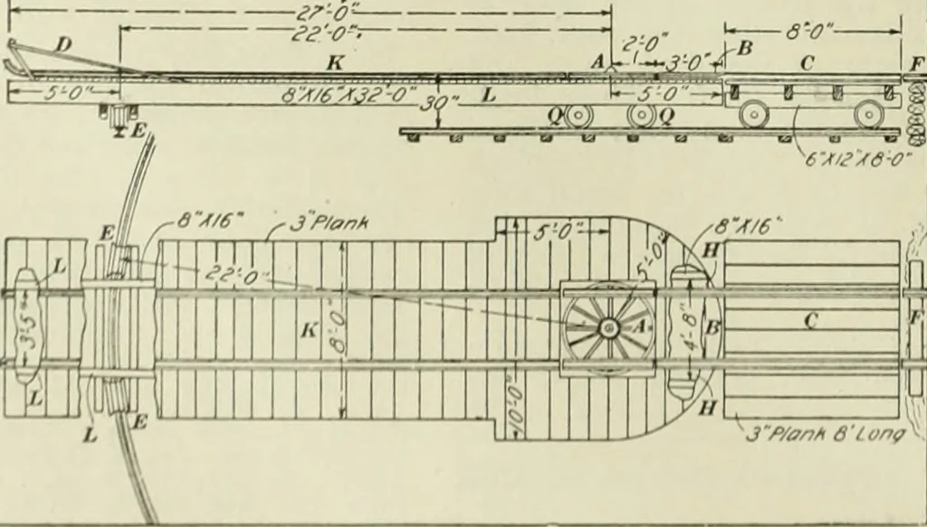 An illustration from Buildings, 1922, leaf 193