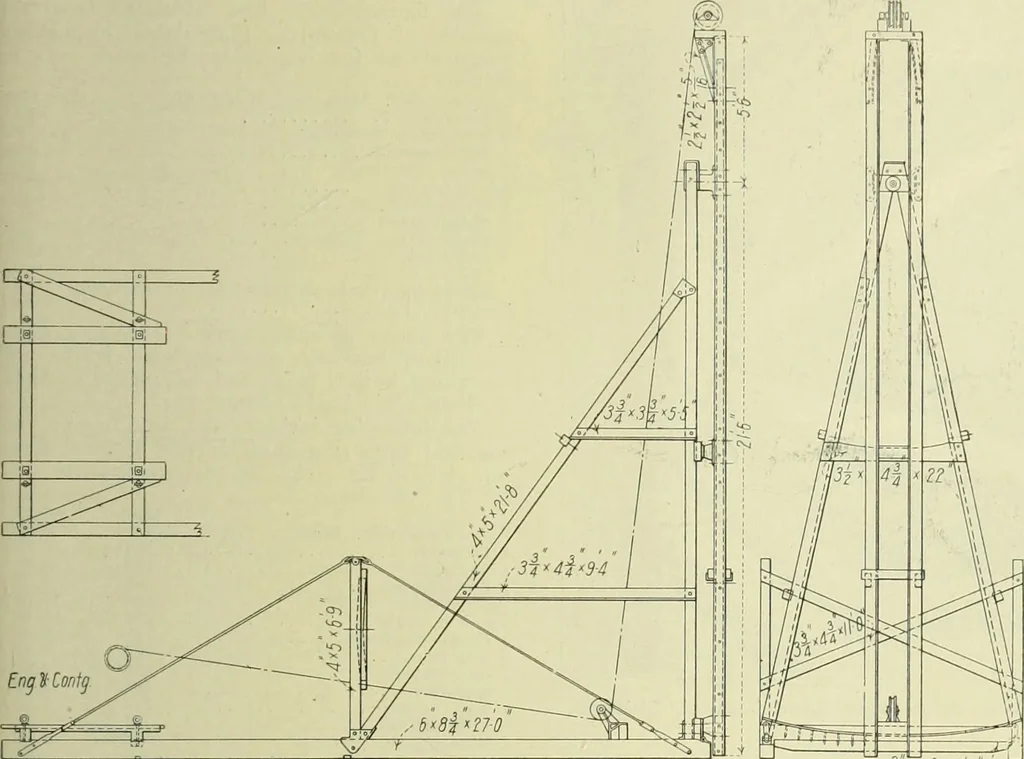 An illustration from Buildings, 1922, leaf 240