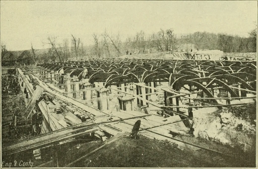 An illustration from Buildings, 1922, leaf 248