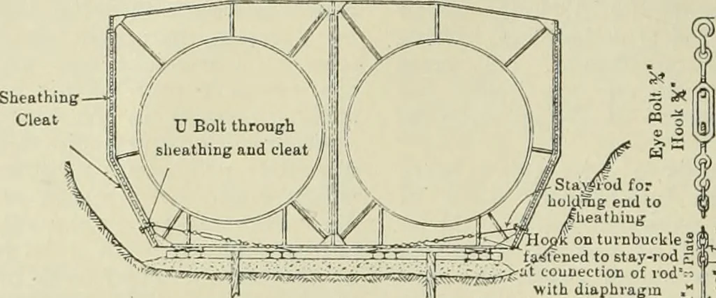 An illustration from Buildings, 1922, leaf 263