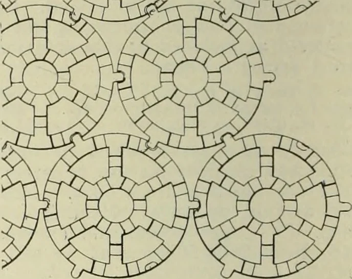An illustration from Buildings, 1922, leaf 271
