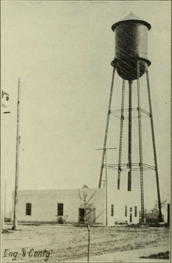 An illustration from Buildings, 1922, leaf 303