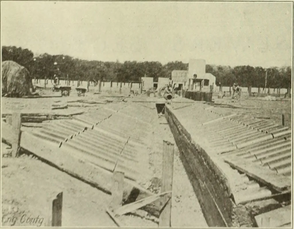 An illustration from Buildings, 1922, leaf 31
