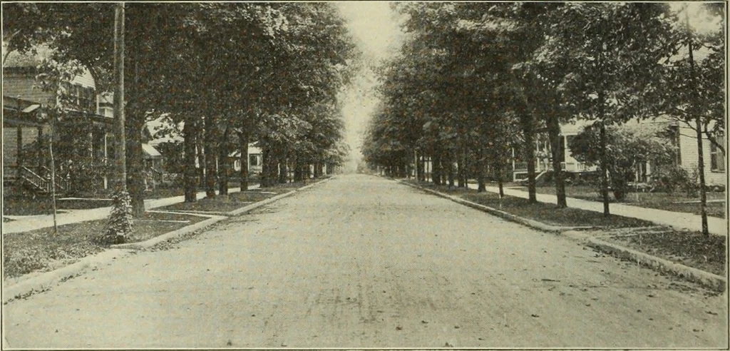 An illustration from Buildings, 1922, leaf 315