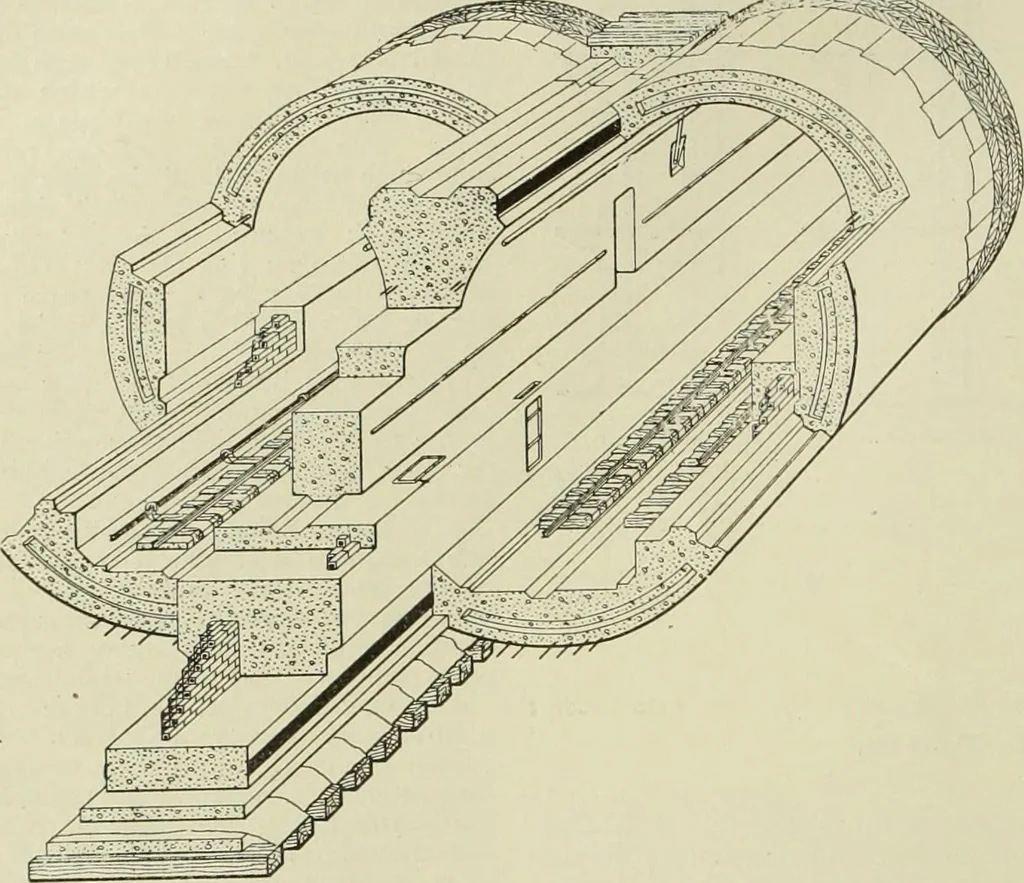 An illustration from Buildings, 1922, leaf 335