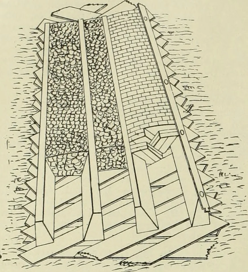 An illustration from Buildings, 1922, leaf 337