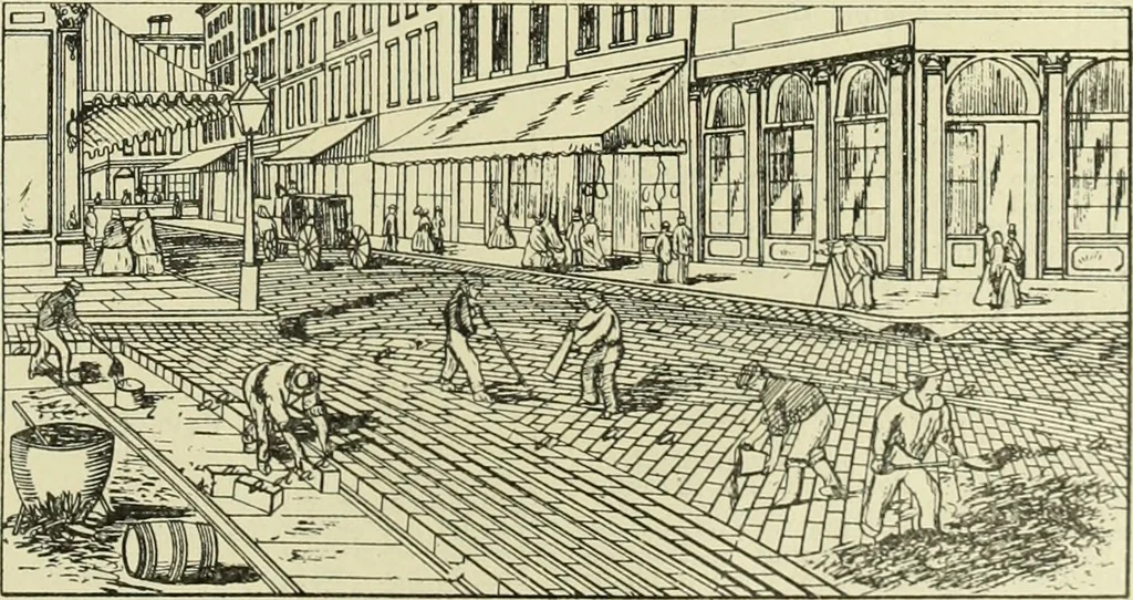 An illustration from Buildings, 1922, leaf 338