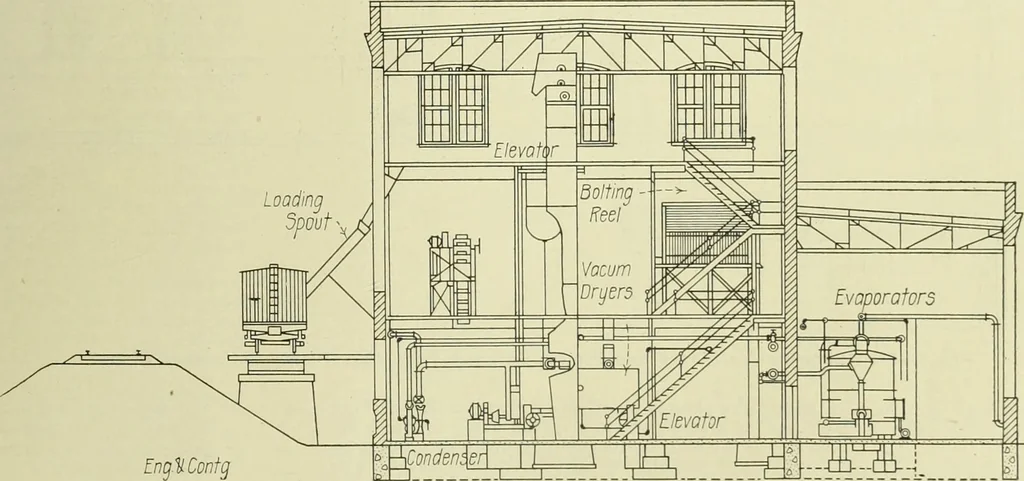 An illustration from Buildings, 1922, leaf 344