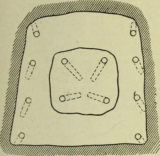 An illustration from Buildings, 1922, leaf 416