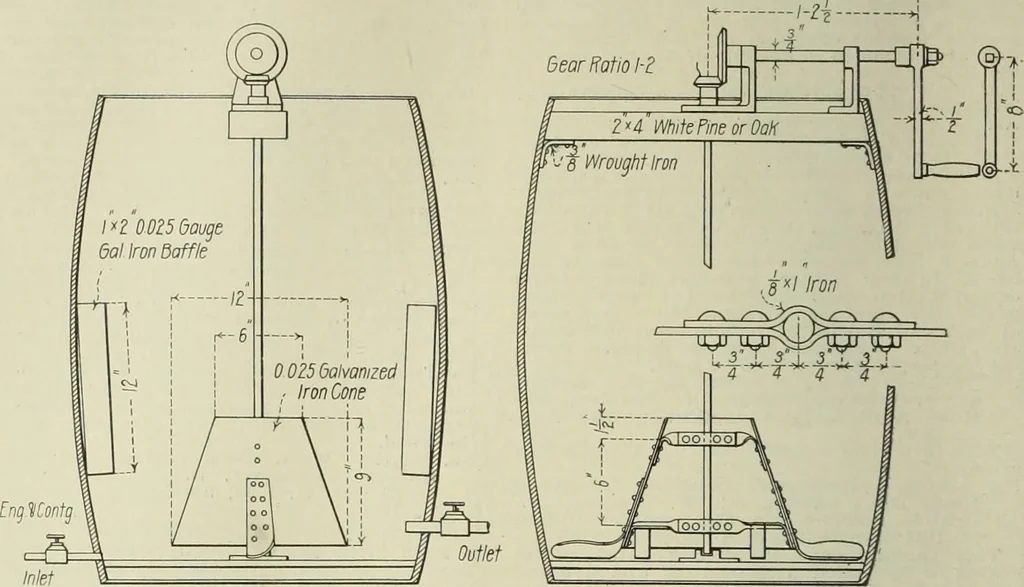 An illustration from Buildings, 1922, leaf 449