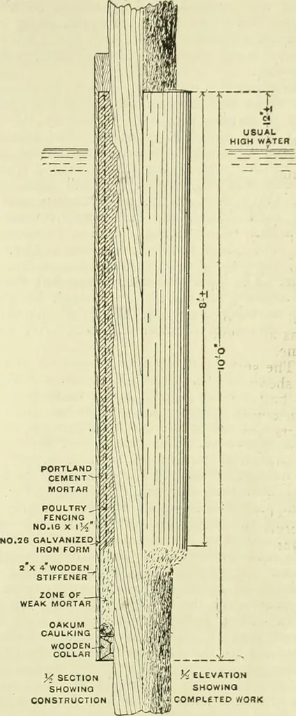 An illustration from Buildings, 1922, leaf 466