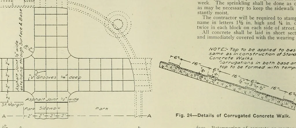 An illustration from Buildings, 1922, leaf 53